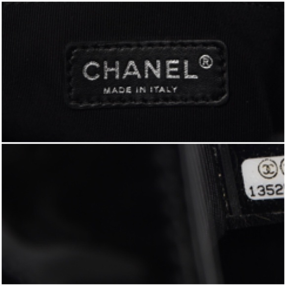 ⛔️SOLD⛔️💯➰CHANEL➰Patent Diamond Quilted Tote - Picture 7 of 7